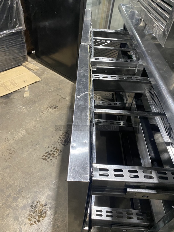 Turbo Air Commercial 4 Drawer Refrigerated Lowboy/Worktop Cooler! All Stainless Steel! on Commercial Casters! Model TUR-60SD-D4! 115 V 1 Phase! - Image 5 of 7