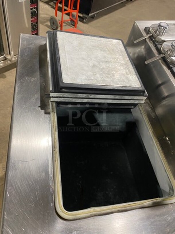 Master Bilt Commercial Ice Cream Dipping Cabinet/ Dessert Station! With Topping Rail! All Stainless Steel! Model: FLR60SE 115/208/230V - Image 7 of 11