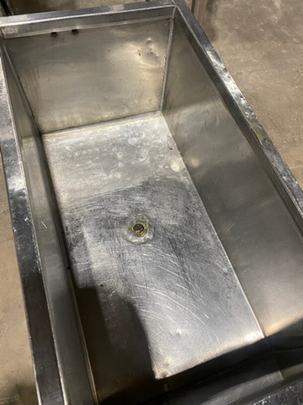 All Stainless Steel Insulated Ice Bin! On Legs!  - Image 7 of 7