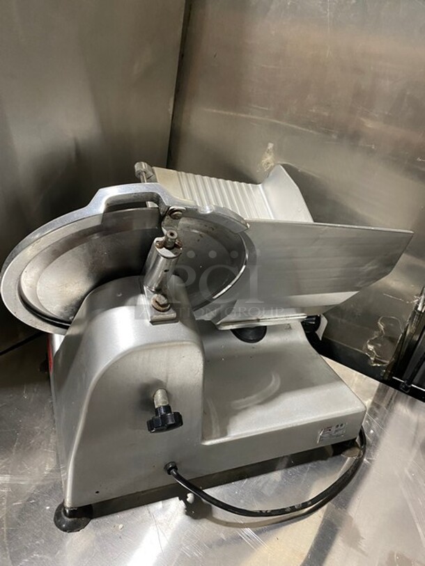 Avantco Commercial Countertop 12 Inch Semi-Automatic Deli Slicer! All Stainless Steel! Model 300ES12! 110/120V! - Image 4 of 9