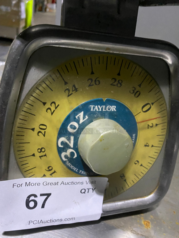 Taylor Countertop Food Scale! Measures Up To 32oz! Stainless Steel Body! - Image 5 of 6