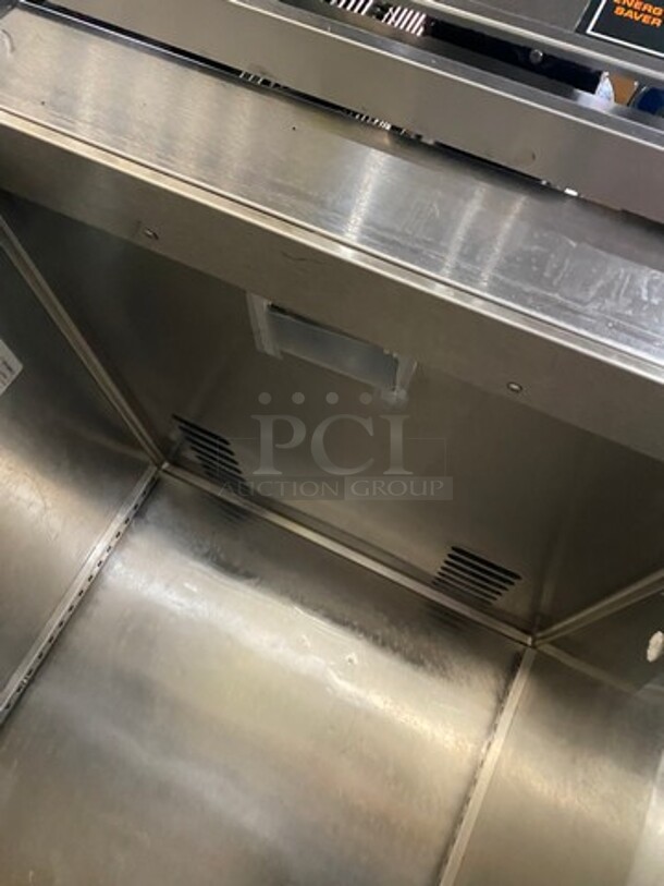 Victory Commercial Single Door Reach In Freezer! All Stainless Steel! On Legs! Model: FS1DS7EW SN: D0746877 115V 60HZ 1 Phase - Image 6 of 9