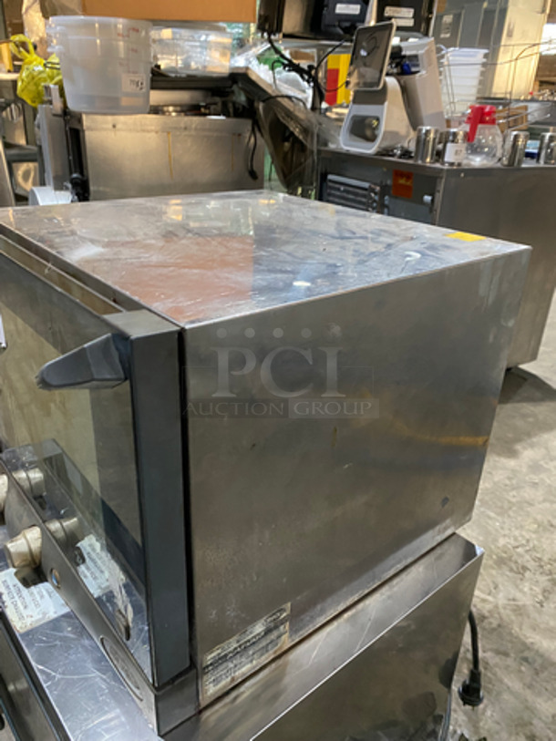Cadco Unox Electric Powered Commercial Countertop Convection Oven! With View Through Door! Stainless Steel! Roberta Series Model: XAF003 - Image 3 of 8