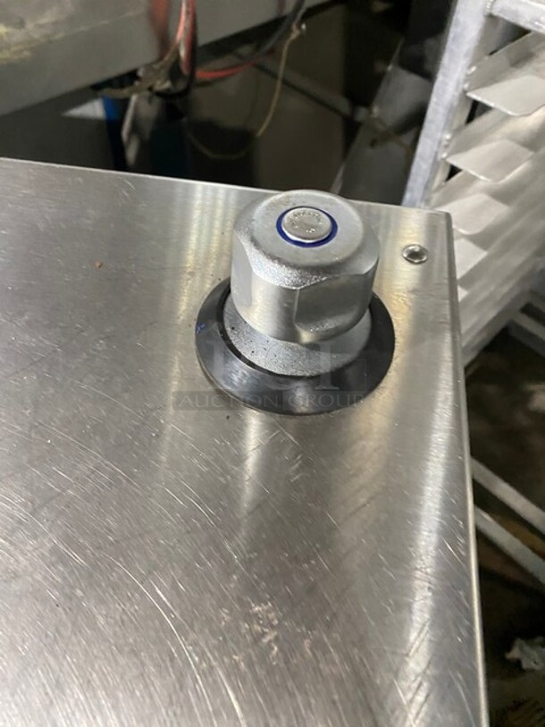FAB! Carpigiani Commercial Floor Style Gelato Cream Cooker/Pasteurizer! All Stainless Steel! Model PASTOCREMA 55 Serial 387735! 220V 3 Phase! On Casters! - Image 9 of 11