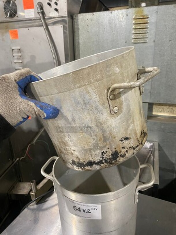 Uplate Aluminum Stock pots! 2x Your Bid! - Image 3 of 9