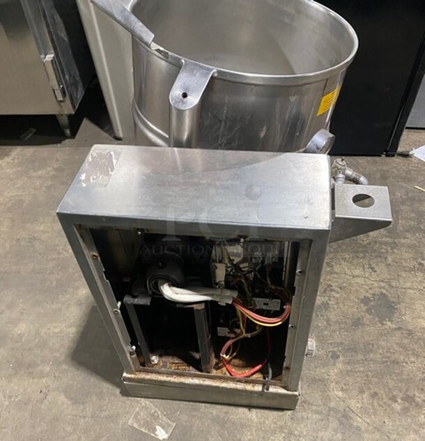 Groen Stainless Steel Commercial Countertop 20 Quart Steam Tilting Kettle! MODEL TDB40 SN:83273 208V 3PH - Image 2 of 9