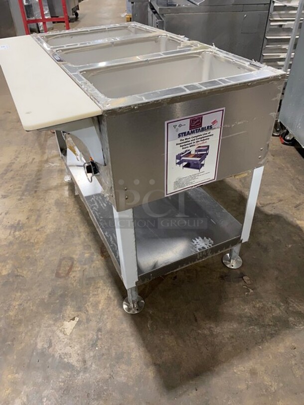 Duke! Model:E-303 Stainless Steel Commercial Electric Powered 3 Bay Steam Table. 208 Volts, 3 Phase. - Image 2 of 8