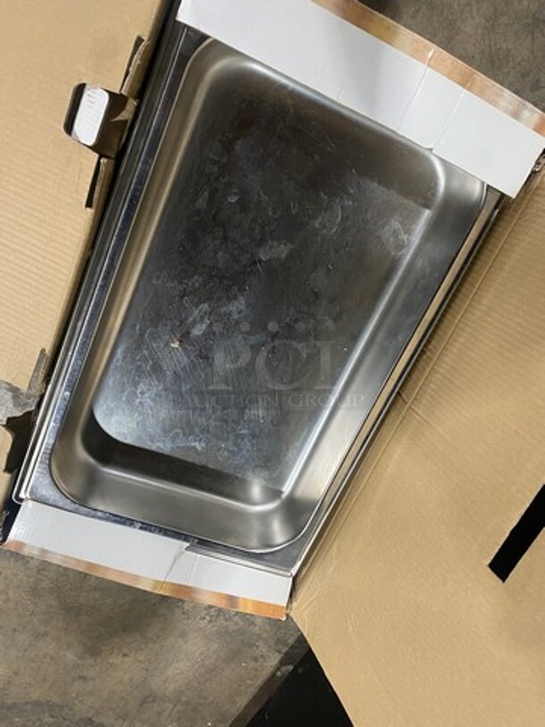 Winco Stainless Steel Chafing Dish! 3x Your Bid! - Image 3 of 5