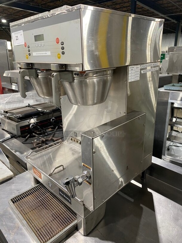 BUNN! All Stainless Steel! Dual Coffee Brewer/Dispenser! 120/208V! 60HZ! 1 Phase! - Image 2 of 10