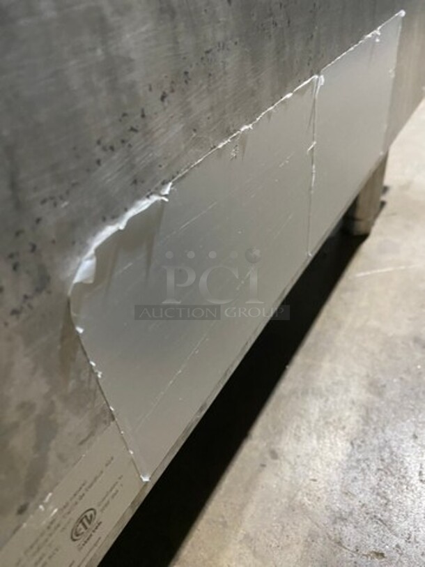 LATE MODEL! 2021 Cookline Commercial Countertop Natural Gas Powered Flat Top Griddle! With Back And Side Splashes! All Stainless Steel! On Small Legs! WORKING WHEN REMOVED! - Image 7 of 8