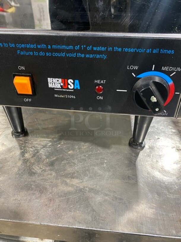 Bench Mark USA Food Warmer! Stainless Steel! MODEL51096 - Image 6 of 8