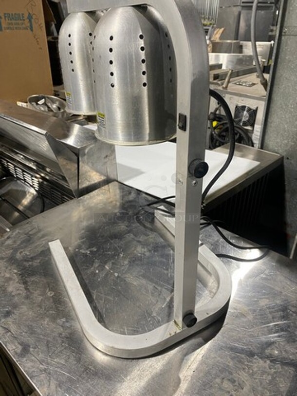 Winco All Stainless Steel Countertop Heating Lamp! MODEL EHL2 SN:EHL02010010137 120V  - Image 3 of 6