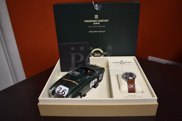 BRAND NEW IN BOX! LIMITED EDITION Frederique Constant Vintage Rally FC-345HGRS5B6 Watch & Car - Image 1 of 7