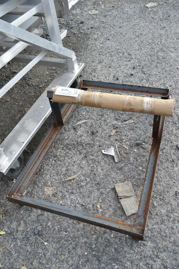 BRAND NEW SCRATCH AND DENT! Metal Stacking Chair Dolly - Image 1 of 3