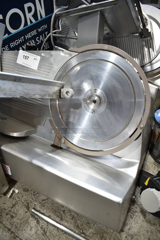 Bizerba GSP H Stainless Steel Commercial Countertop Meat Slicer. 120 Volts, 1 Phase. Tested and Working! - Image 2 of 5