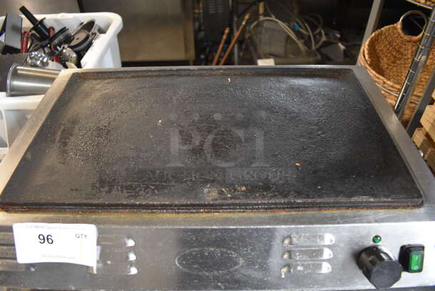 Stainless Steel Commercial Countertop Electric Powered Flat Top Griddle. 115 Volts, 1 Phase. - Image 4 of 6