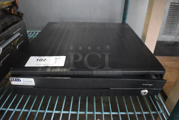 Black Metal Cash Drawer. 16x16.5x4 - Image 1 of 3