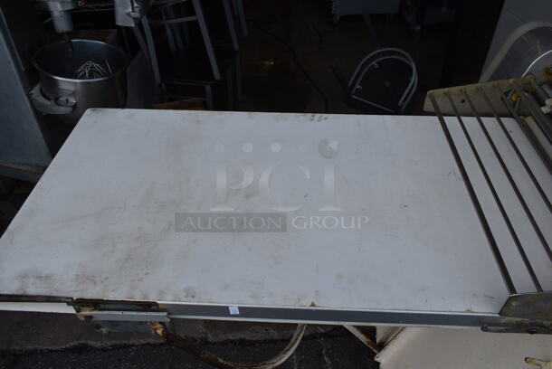 Rondo Seewer S Metal Commercial Floor Style Reversible Dough Sheeter on Commercial Casters. 220-250 Volts, 3 Phase. - Image 9 of 12