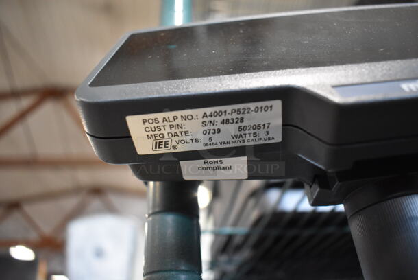 Micros 15" POS Monitor, Epson M129H Receipt Printer, Barcode Scanner, Credit Card Reader and Metal Cash Drawer. - Image 7 of 11