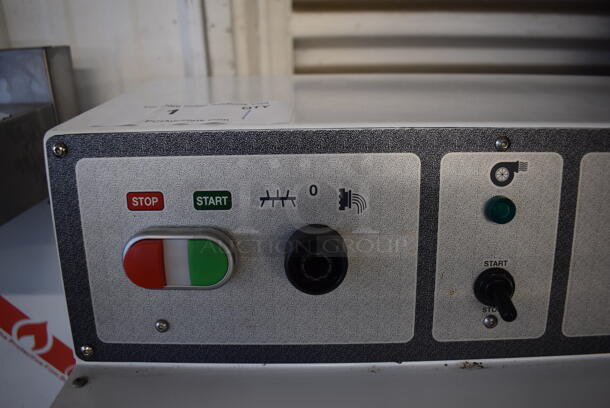 BRAND NEW! 2020 Avancini TR 110 Metal Commercial Floor Style 26 lb. Pasta Extruder Machine on Commercial Casters. 220 Volts, 1 Phase. 24x39x60. Tested and Working! - Image 10 of 12