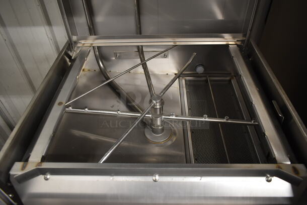 BRAND NEW SCRATCH AND DENT! 2022 Jackson Tempstar Stainless Steel Commercial Straight Pass Through Dishwasher w/ Built In Booster. 208-230 Volts, 1 Phase.  - Image 5 of 9