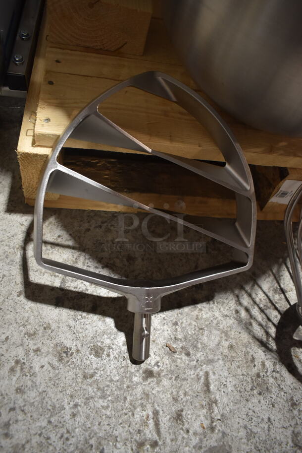 BRAND NEW! 2022 Varimixer V20KT Metal Commercial Countertop 20 Quart Planetary Dough Mixer w/ Stainless Steel Mixing Bowl, Poly Bowl Guard, Dough, Whisk, Paddle Attachments. 120 Volts, 1 Phase. Tested and Working! - Image 3 of 12