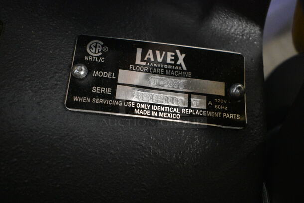 BRAND NEW SCRATCH AND DENT! Lavex DP-1334 Metal Commercial Floor Cleaner. 120 Volts, 1 Phase. Tested and Working! - Image 6 of 7