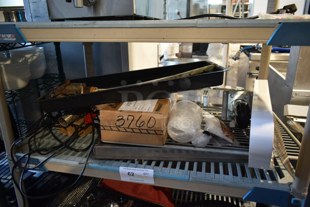 ALL ONE MONEY! Tier Lot of Various Items Including Drip Tray - Image 1 of 4