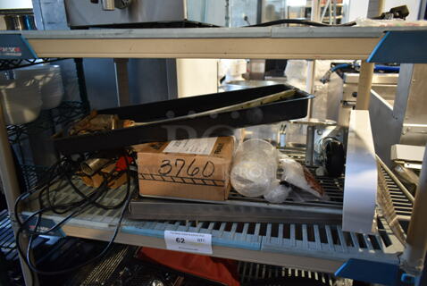 ALL ONE MONEY! Tier Lot of Various Items Including Drip Tray