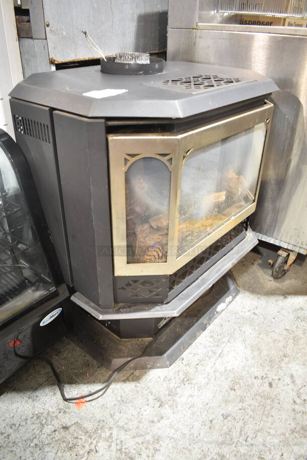 Napoleon GDS50-N Metal Gas Powered Fireplace.  - Image 2 of 8