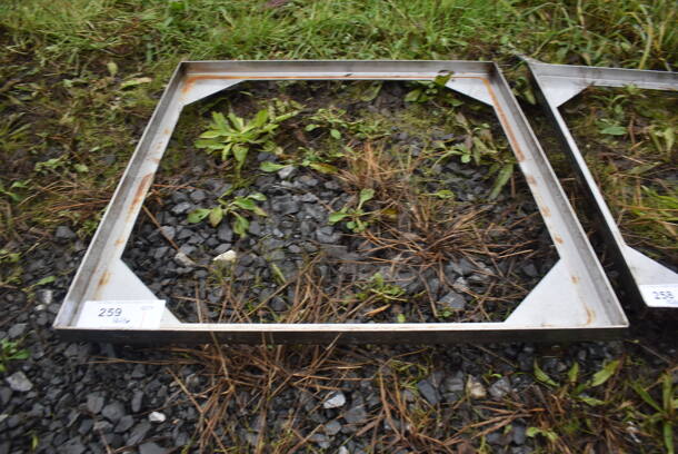 Metal Commercial Dolly on Commercial Casters. 27.5x26.5x3 - Image 1 of 4