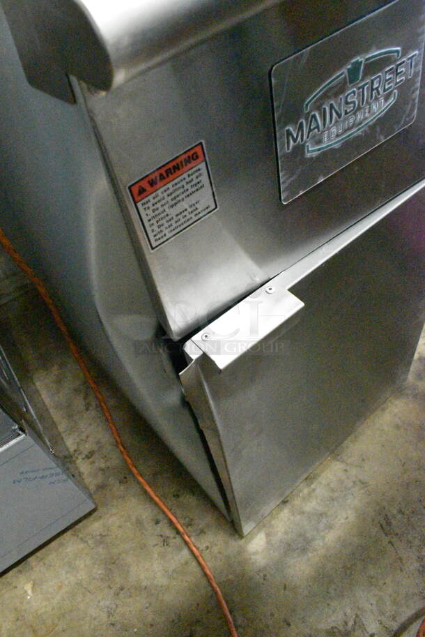 BRAND NEW SCRATCH AND DENT! Mainstreet 541FF50L Stainless Steel Commercial Floor Style Propane Gas Powered Deep Fat Fryer w/ 2 Metal Baskets. 120,000 BTU. - Image 5 of 11
