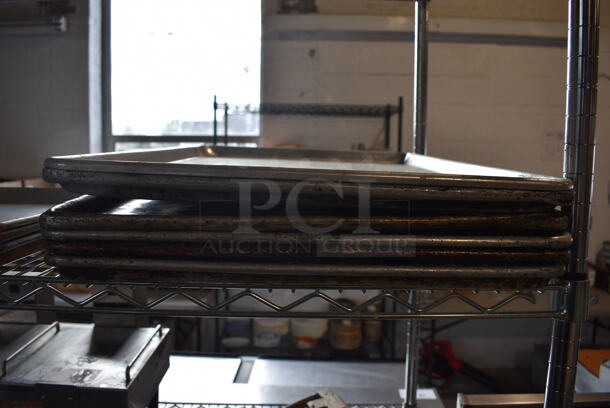 6 Metal Full Size Baking Pans. 18x26x1. 6 Times Your Bid! - Image 3 of 3