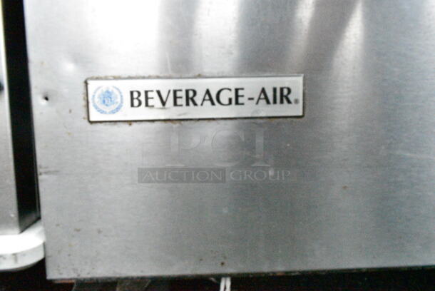 Beverage Air SM49N Stainless Steel Commercial Milk Cooler on Commercial Casters. 115 Volts, 1 Phase.  - Image 3 of 7
