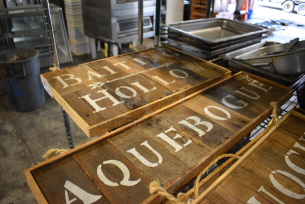 ALL ONE MONEY! Tier Lot of 7 Various Signs - Image 5 of 8