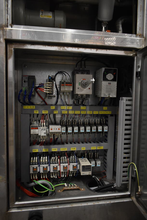 2015 Gaia GC-100 Stainless Steel Commercial Floor Style Food Waste Dryer. 208 Volts, 3 Phase. - Image 8 of 8