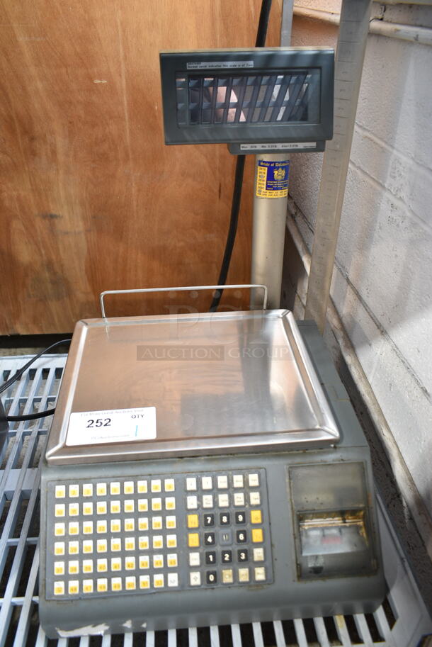 Bizerba CE 200 Metal Commercial Countertop Scale. 120 Volts, 1 Phase. - Item #1114287