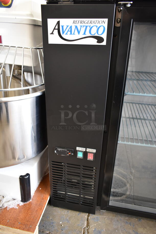 BRAND NEW SCRATCH AND DENT! 2023 Avantco 178UBB4GHC Metal Commercial 3 Door Back Bar Cooler Merchandiser. 115 Volts, 1 Phase. Tested and Working! - Image 5 of 10