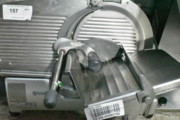 Hobart 2812 Stainless Steel Commercial Countertop Meat Slicer. 120 Volts 1 Phase. Tested and Working! - Image 2 of 6