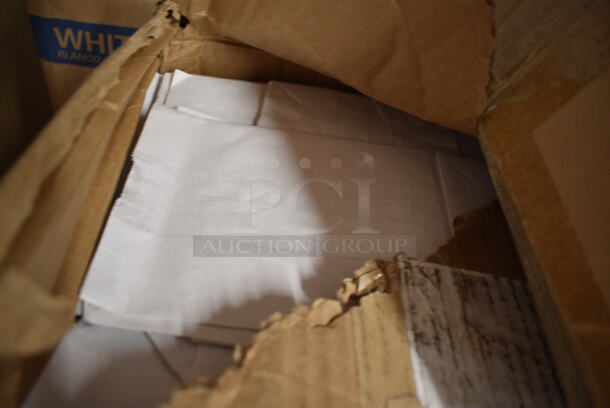 PALLET LOT of 25 BRAND NEW Boxes Including 500CFT Lavex White C-Fold Standard Weight Towel - 2400/Case, 347SLWG12A Visions 12 oz. Heavy Weight Clear Plastic Stemless Angled Wine Glass - 64/Case, Tuxton GAS-008 TuxTrendz Artisan Sagebrush 11 5/8" China Plate - 12/Case, 50016W Choice 16 oz. White Poly Paper Hot Cup - 1000/Case, 129MCR16B Choice 16 oz. Black 6 1/4" Round Microwavable Heavy Weight Container with Lid - 150/Case, 500LFLAT42 Choice Clear Plastic Flat Lid with Straw Slot 42 oz. - 500/Case, 127RD168 Choice Deli Container, Delta Faucet 27C4842 Deck Mount Lavatory Faucet with 1.5 GPM Aerator, Hooded Blade Handles, and CER-TECK Cartridges, 4790005T Stolzle Assorted Specialty 5.75 oz. Nick and Nora Glass - 6/Pack, 127RD16BULK Choice 16 oz. Customizable Microwavable Translucent Round Deli Container - 500/Case, 461002 Tork Dispenser, 128HD8COMBO ChoiceHD 8 oz. Microwavable Translucent Plastic Deli Container and Lid Combo Pack - 240/Case, 128HD8BULK ChoiceHD 8 oz. Microwavable Translucent Plastic Deli Container - 480/Case. 25 Times Your Bid!  - Image 6 of 12