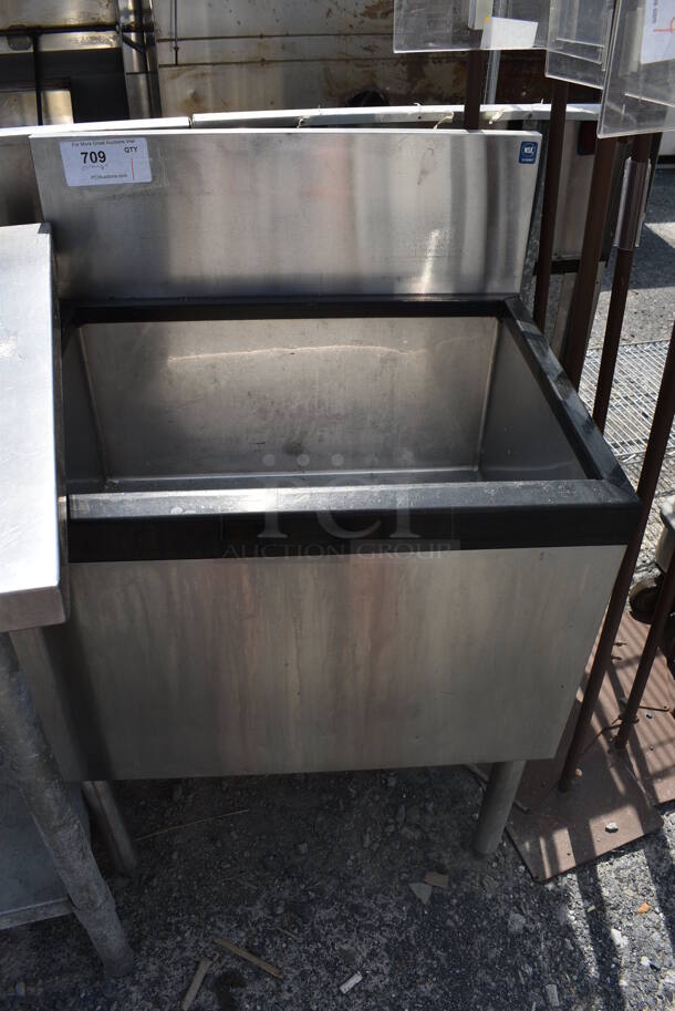 Stainless Steel Commercial Ice Bin. 24x18x37