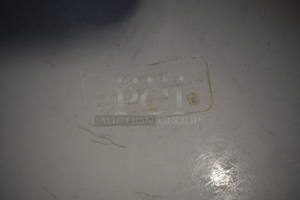 48 Camtray Cambro White Poly Food Trays. 14x18x1. 48 Times Your Bid! - Image 5 of 5
