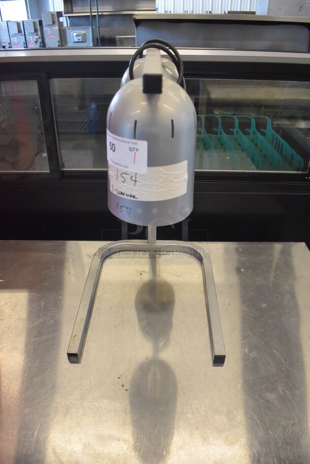 Nemco 6000A-2 Metal Commercial Countertop 2 Head Warming Lamp. 120 Volts, 1 Phase. Tested and Working! - Image 2 of 5