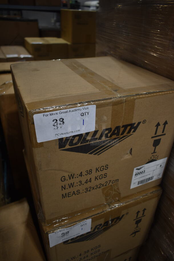 BRAND NEW! Box of 8 Vollrath 40003 Miramar 1 Quart Contemporary Pan.  - Image 2 of 3