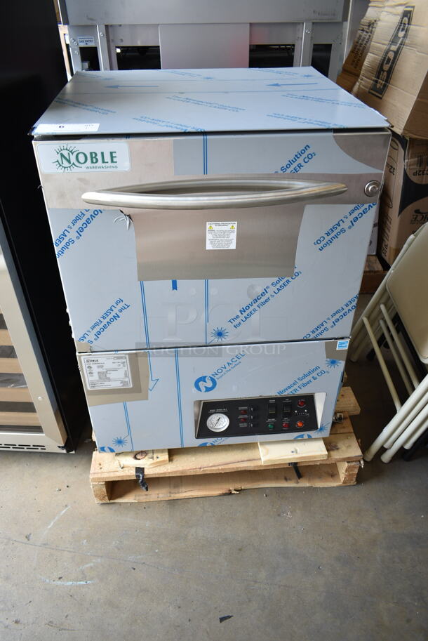 BRAND NEW SCRATCH AND DENT! 2024 Noble Wareforce UL-30 Stainless Steel Commercial Low Temperature Undercounter Dishwasher. 115 Volts, 1 Phase.  - Image 2 of 7