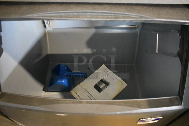 2018 Manitowoc Model UYF0240W-161B Stainless Steel Commercial Self Contained Ice Machine. 115 Volts, 1 Phase. 26x28x39 - Image 4 of 7