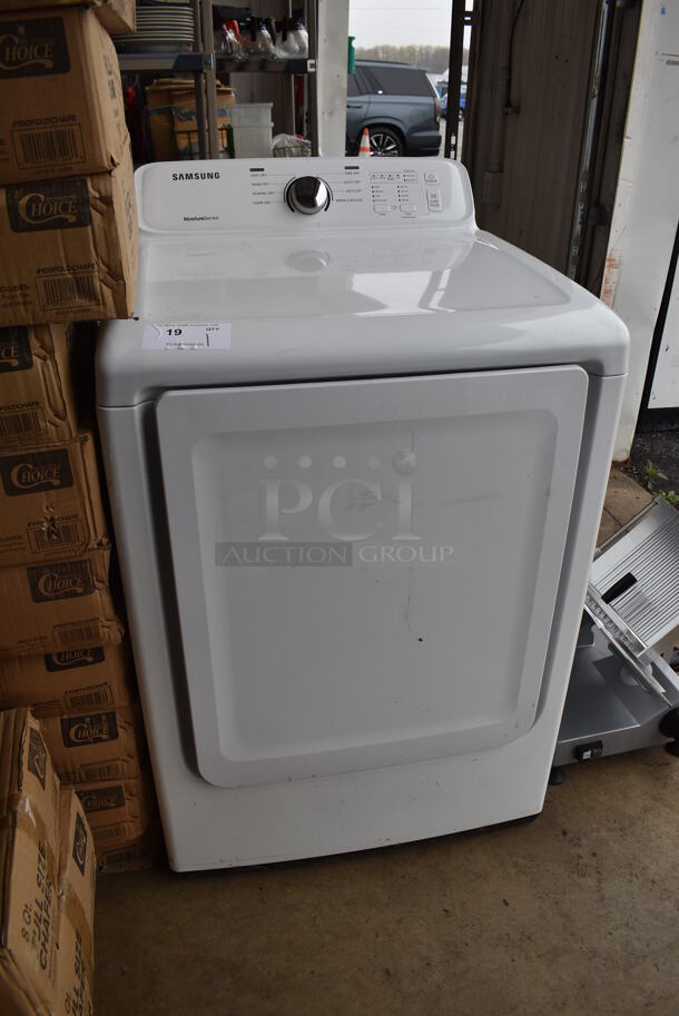 Samsung DV40J3000EW/A2 Metal Front Load Dryer w/ Moisture Sensor. 27x29x44 - Image 3 of 6
