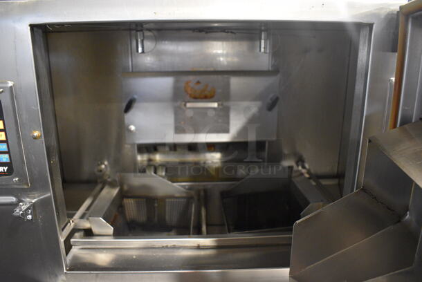 Autofry Model MTI-40E Stainless Steel Commercial Floor Style Electric Powered Ventless Fryer. 240 Volts, 1 Phase. 36x32x64 - Image 5 of 8