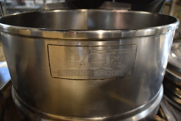 Dover Groen TDB/4-40 Stainless Steel Commercial Countertop Electric Powered 40 Quart Steam Kettle. 240 Volts, 1 Phase. - Image 4 of 4
