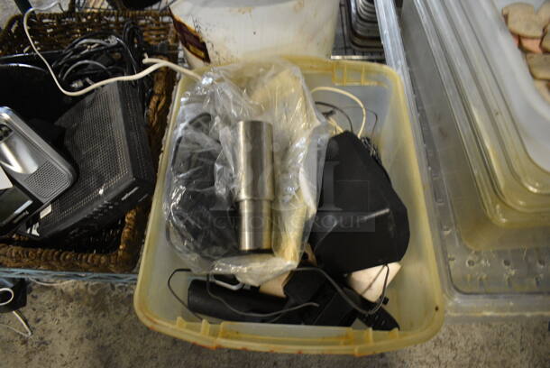 ALL ONE MONEY! Tier Lot of Various Items Includes Poly Bins! - Image 3 of 4